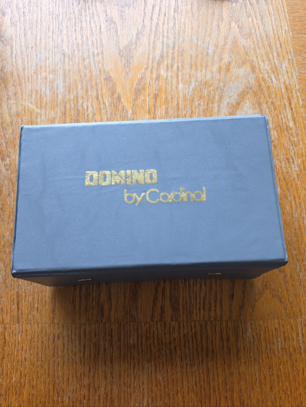 Vintage 1994 Double Twelve Cardinal Dominoes 91 Set, Vinyl Case, No Instructions